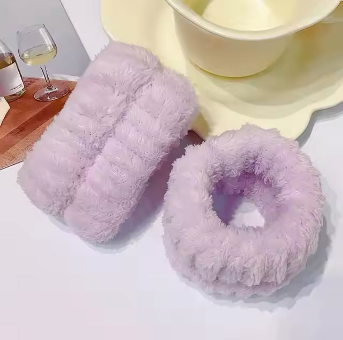 Muñequera de microfibra