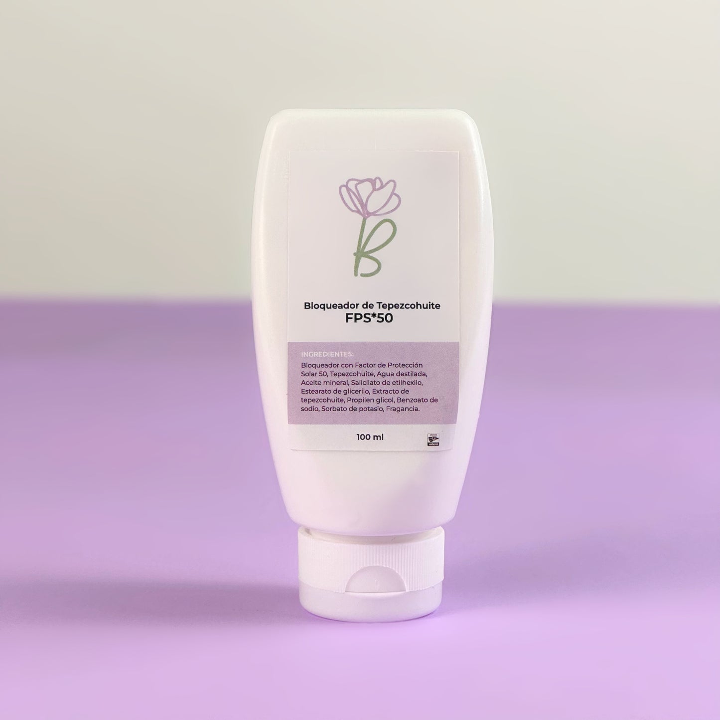 Bloqueador de Tepezcohuite FPS 50