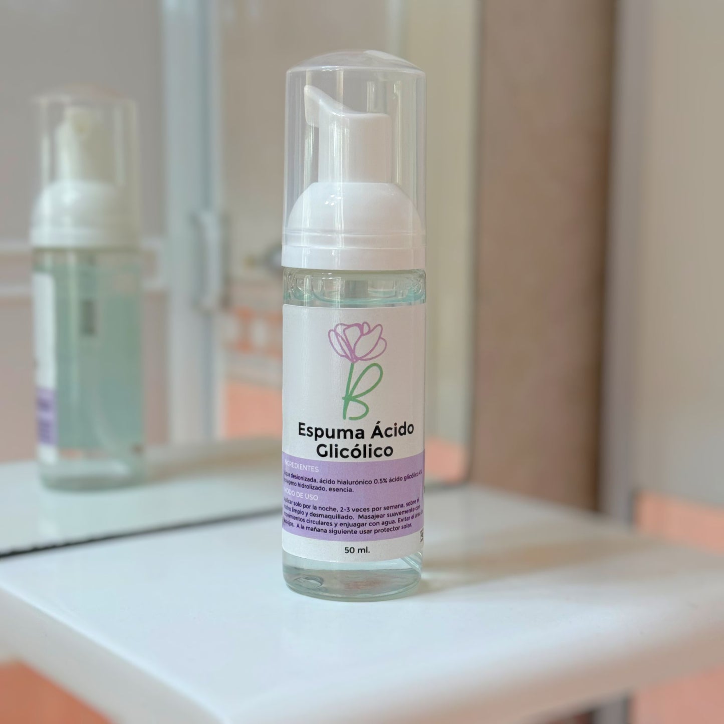 Espuma Facial de Ácido Glicólico