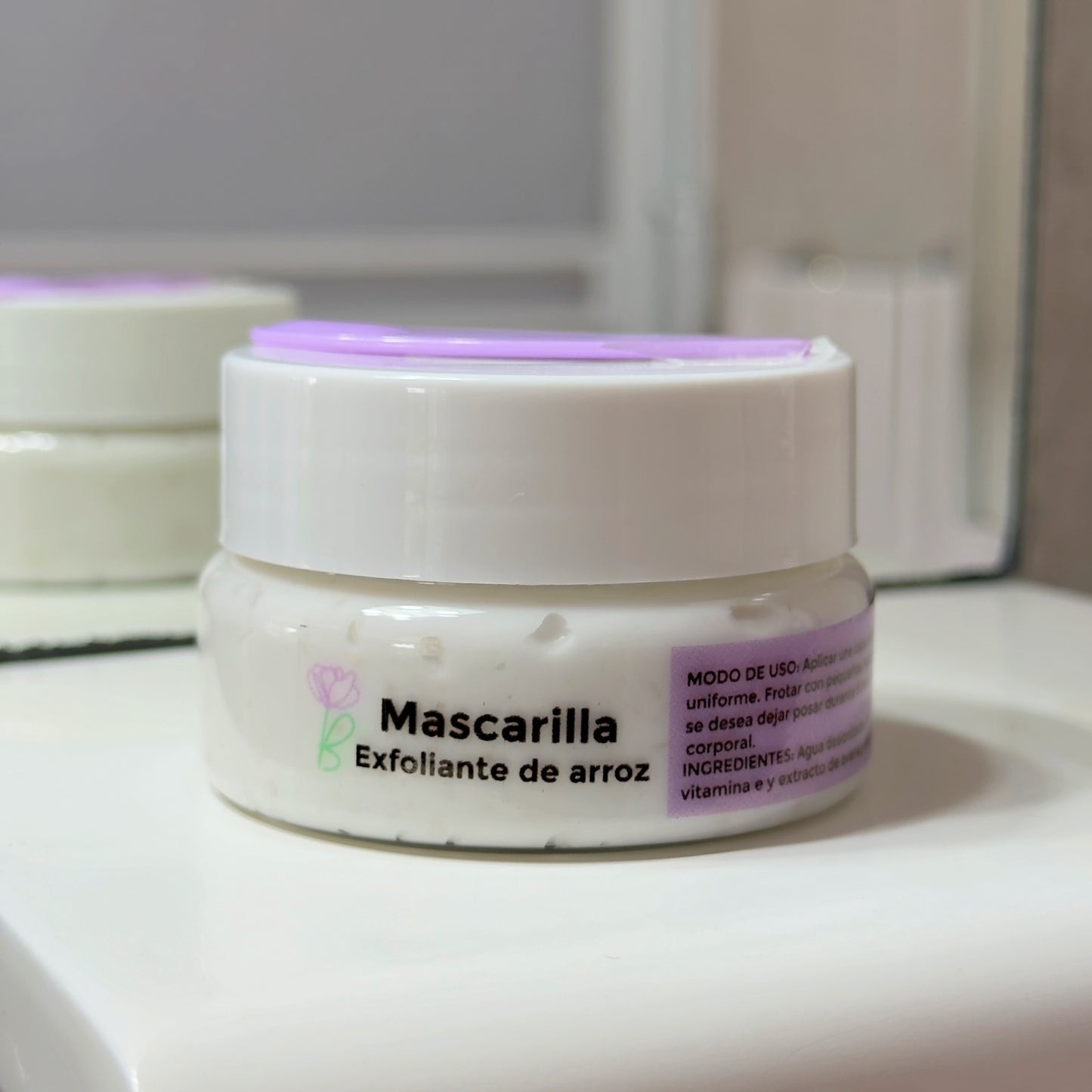 Mascarilla aclara te de arroz