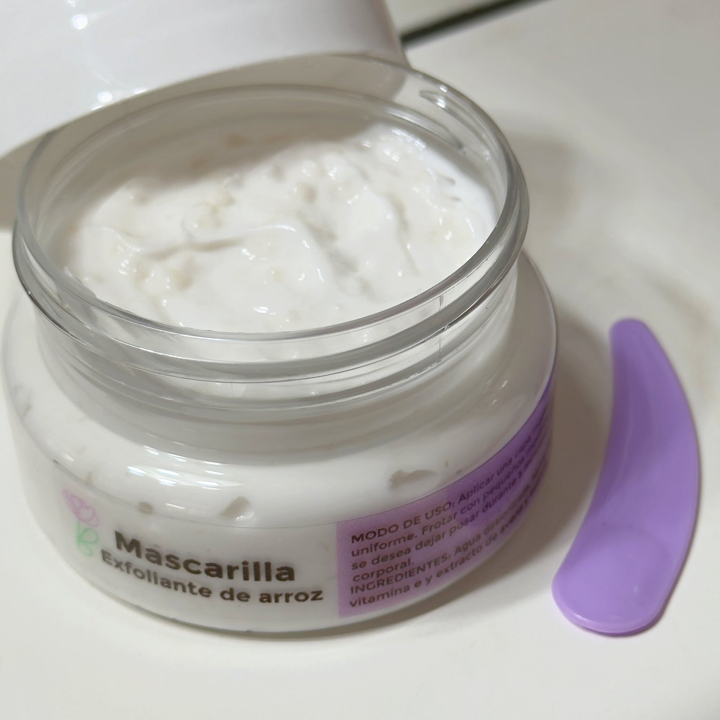 Mascarilla aclara te de arroz