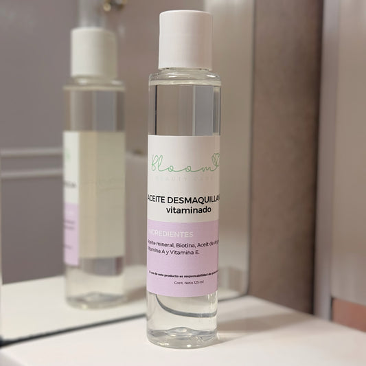 Aceite desmaquillante vitaminado