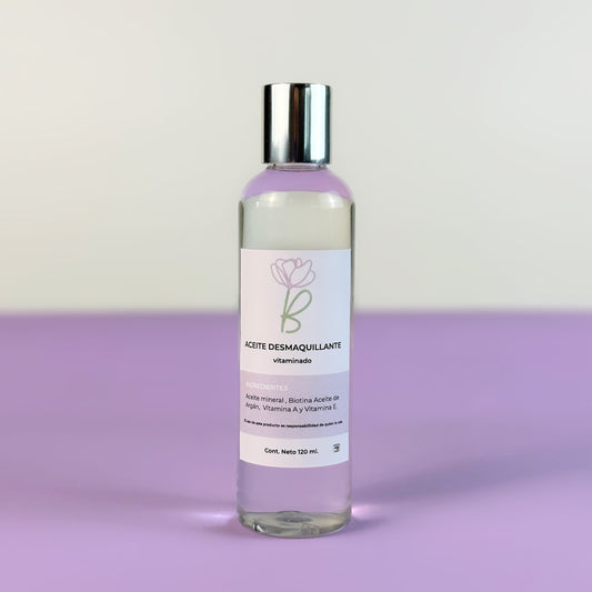 Aceite desmaquillante vitaminado