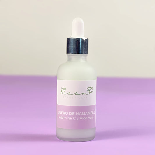 Suero de Hamamelis,Vitamina C y Aloe Vera