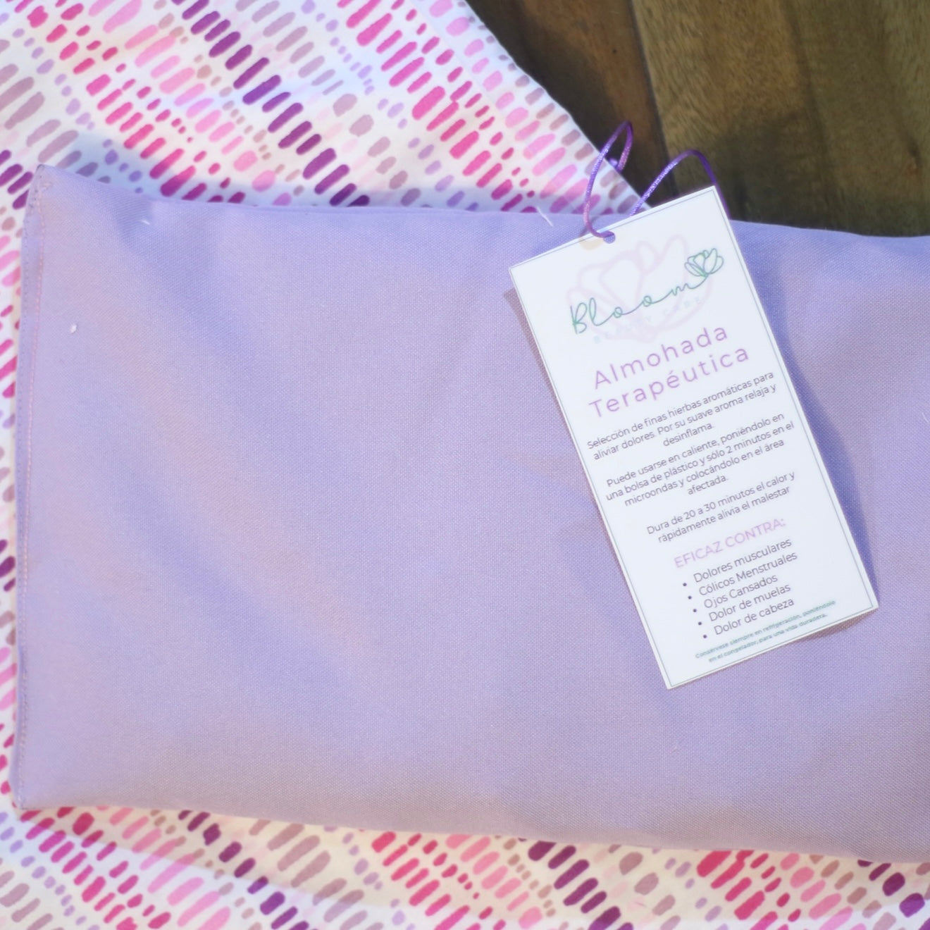 Almohada Terapéutica de Semillas